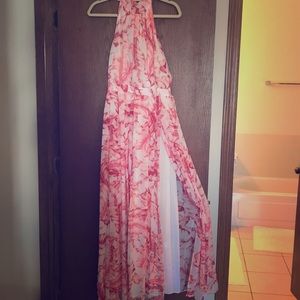 Long floral dress- flowwwyyyyyy!